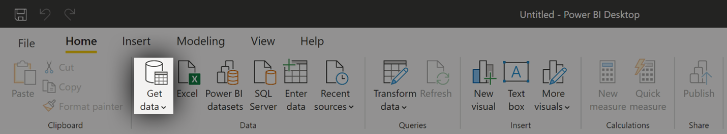 Getting Started with Power BI Series: Connecting to Data Sources.