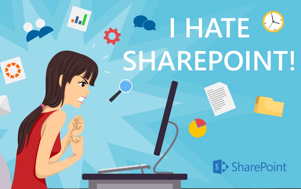 SharePoint isn't the problem, but it's only part of the solution.