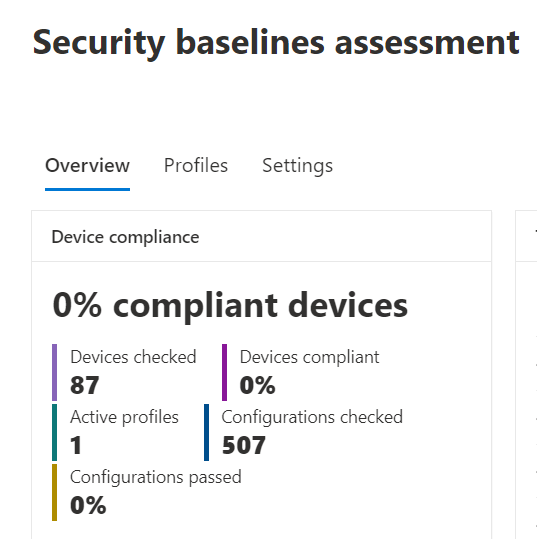 Managing Device Vulnerabilities -  Baseline Assessment