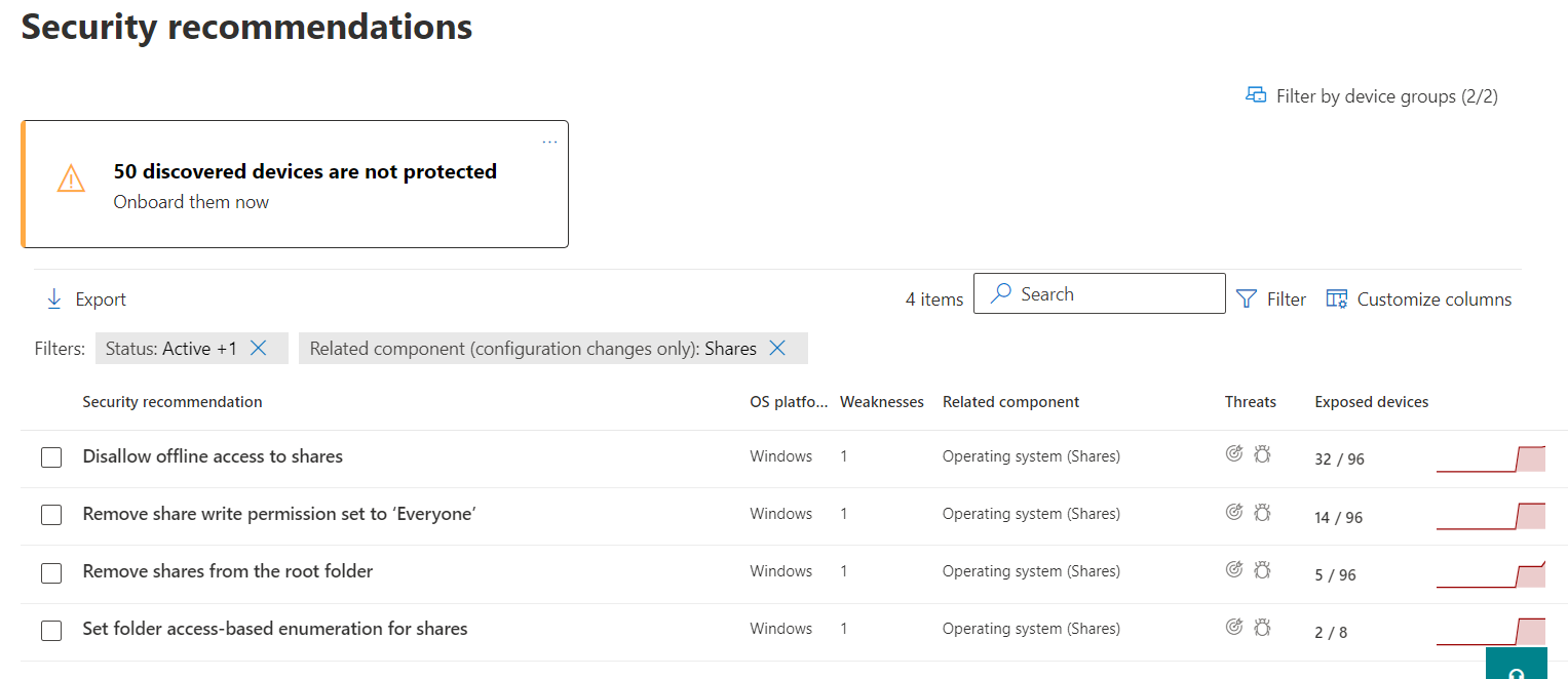 Managing Device Vulnerabilities - Security Recommendations