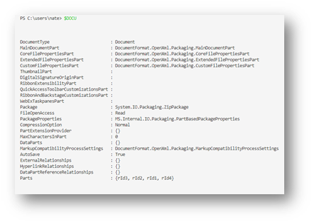 Reading Docs with PowerShell2
