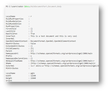 Reading Docs with PowerShell3