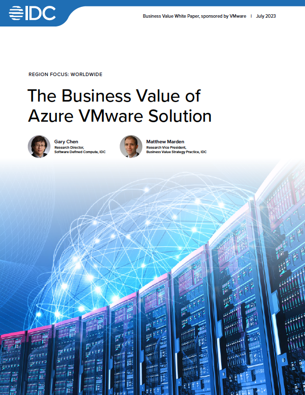 The Business Value of Azure VMware Solution
