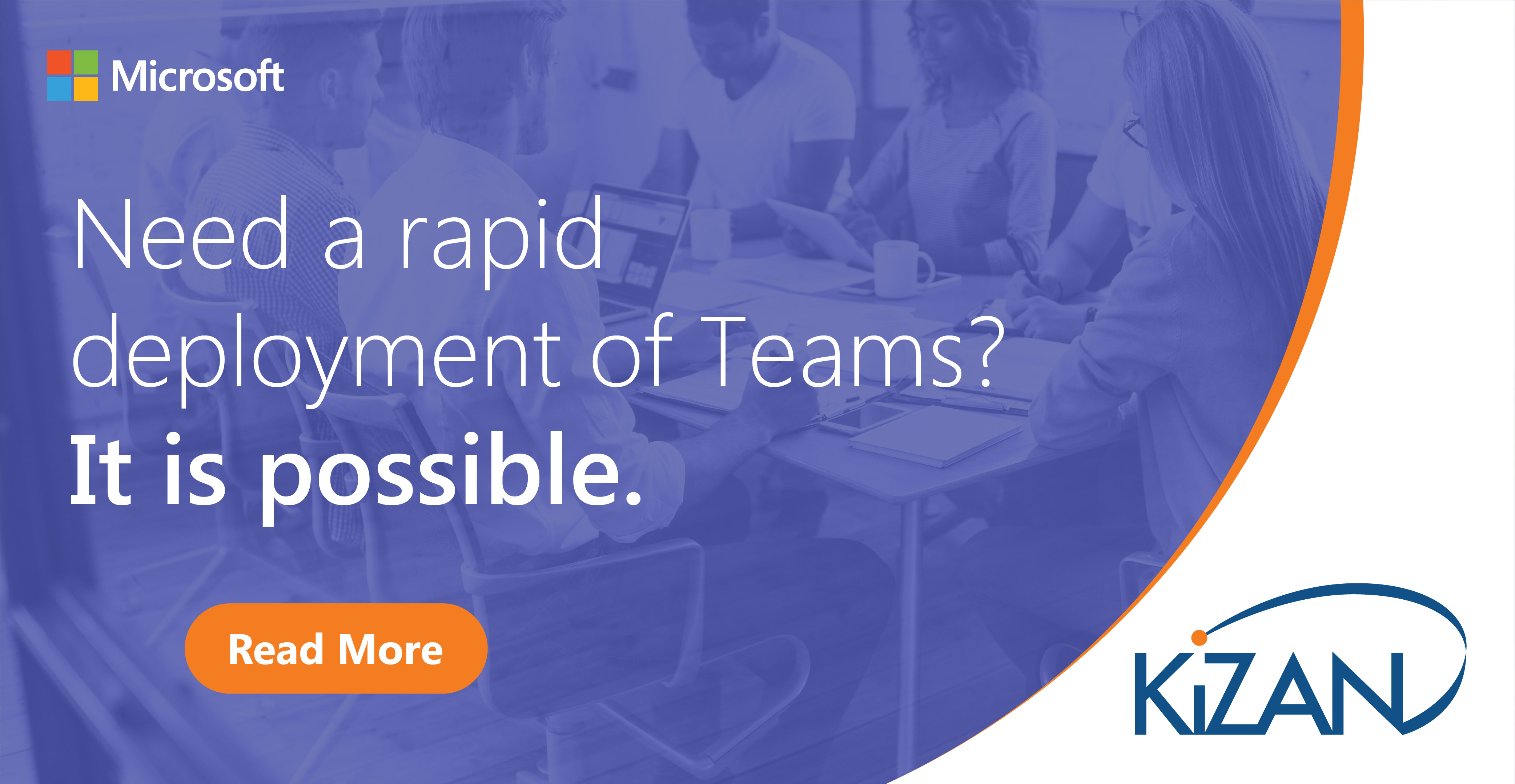 Need a rapid deployment of Teams? It is possible.