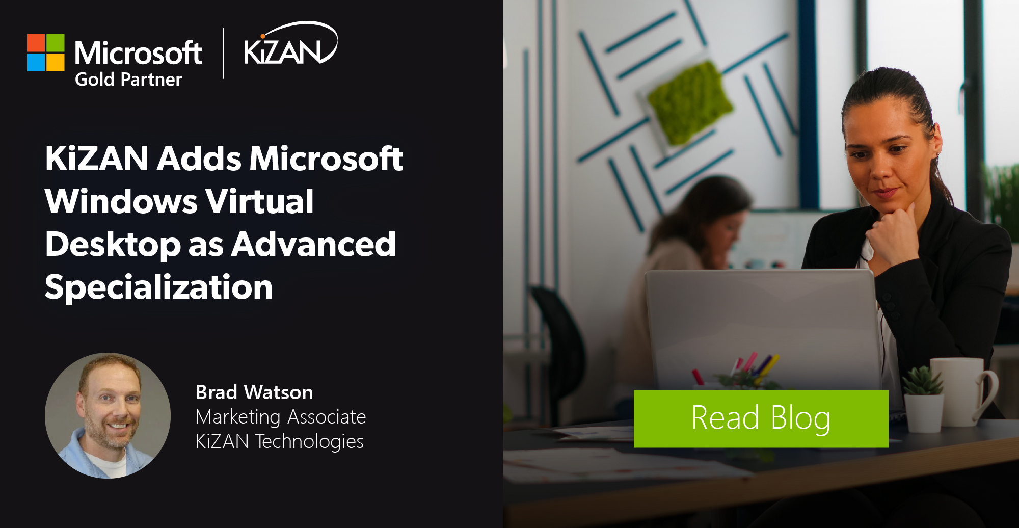 KiZAN Adds Microsoft Windows Virtual Desktop as Advanced Specialization